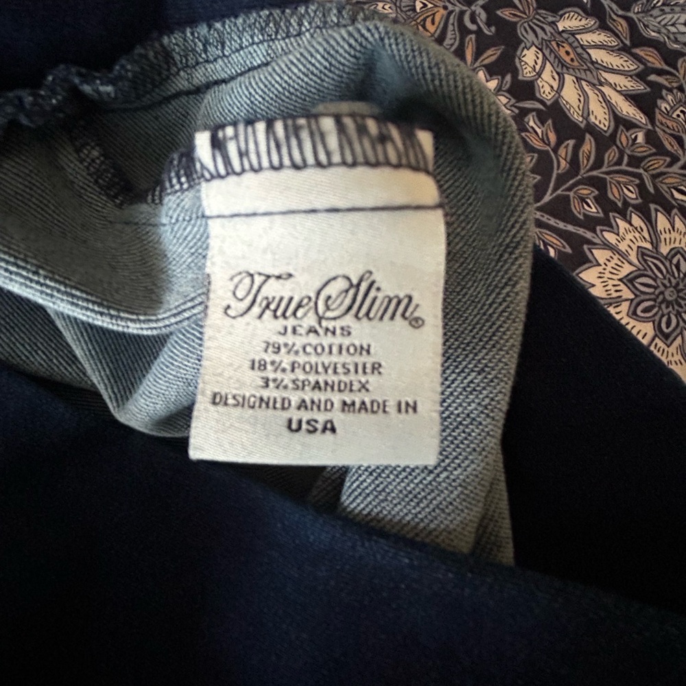 True Slim Knit Jeans Size 14 - Picture 4 of 6
